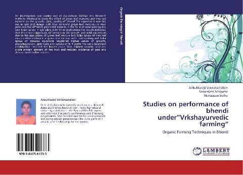 Studies on performance of bhendi under"Vrkshayurvedic farming"