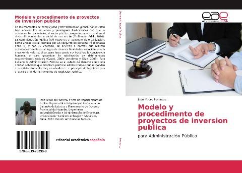 Modelo y procedimento de proyectos de inversion publica