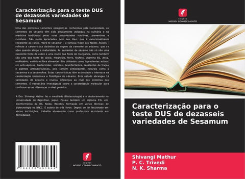 Caracterização para o teste DUS de dezasseis variedades de Sesamum