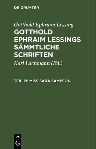 Miss Sara Sampson