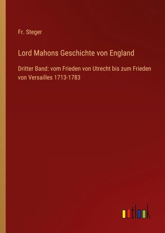 Lord Mahons Geschichte von England