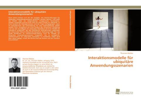 Interaktionsmodelle für ubiquitäre Anwendungsszenarien