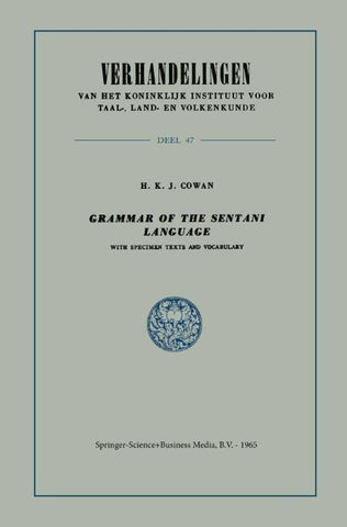 Grammar of the Sentani Language