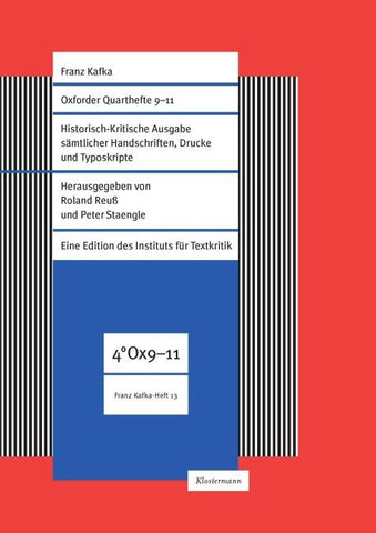 Oxforder Quarthefte 9, 10, 11 & Konvolut 1