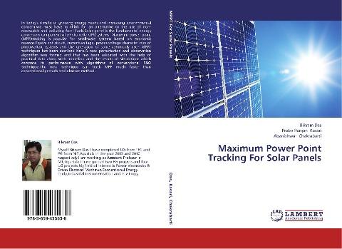 Maximum Power Point Tracking For Solar Panels