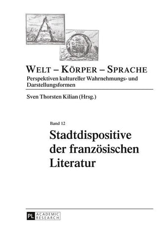 Stadtdispositive der franzoesischen Literatur