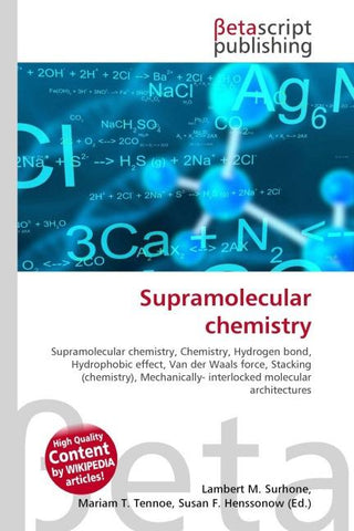 Supramolecular chemistry