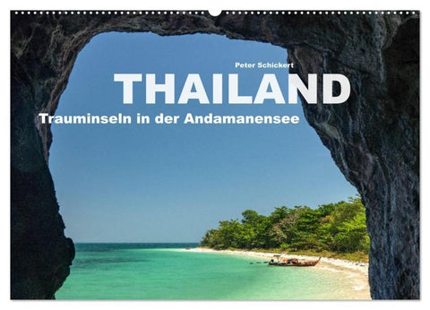 Thailand - Trauminseln in der Andamanensee (Wandkalender 2026 DIN A2 quer), CALVENDO Monatskalender