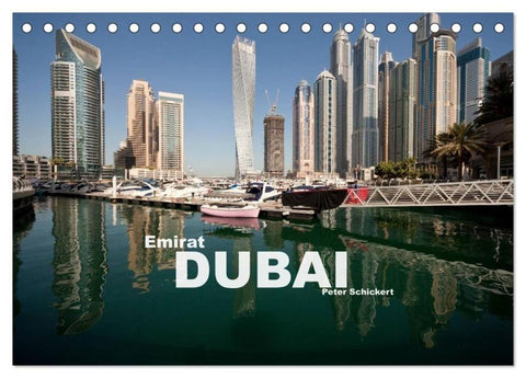 Emirat Dubai (Tischkalender 2026 DIN A5 quer), CALVENDO Monatskalender