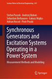 Synchronous Generators and Excitation Systems Operating in a Power System