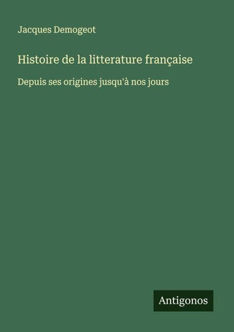 Histoire de la litterature française