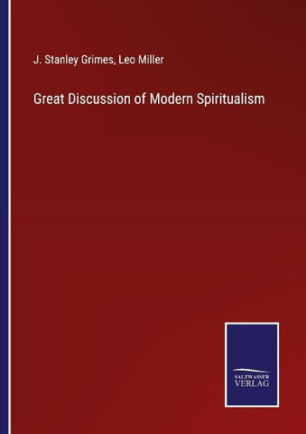 Great Discussion of Modern Spiritualism