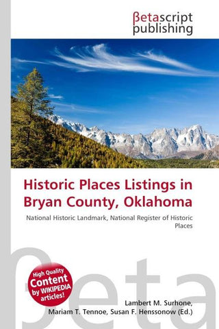 Historic Places Listings in Bryan County, Oklahoma