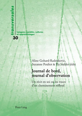 Journal de bord, journal d’observation