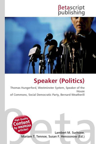 Speaker (Politics)