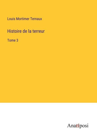 Histoire de la terreur