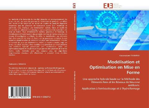 Modélisation et Optimisation en Mise en Forme