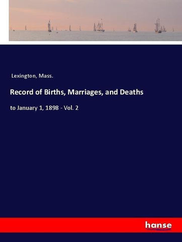 Record of Births, Marriages, and Deaths