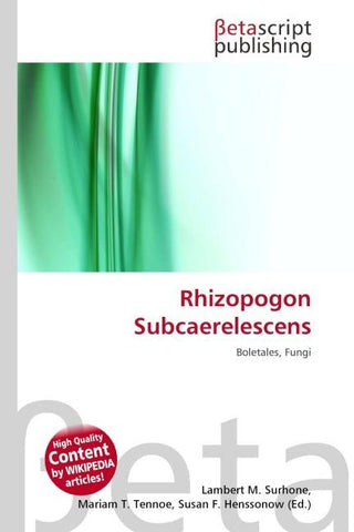 Rhizopogon Subcaerelescens