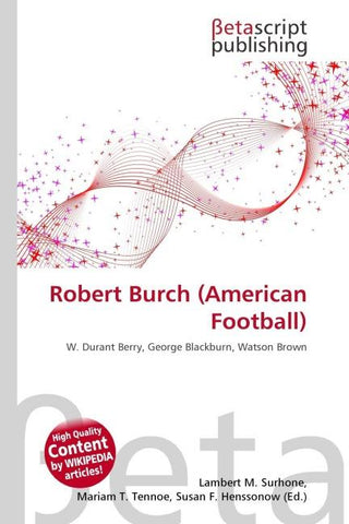 Robert Burch (American Football)