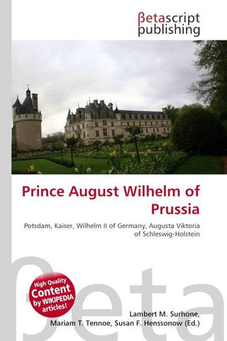 Prince August Wilhelm of Prussia