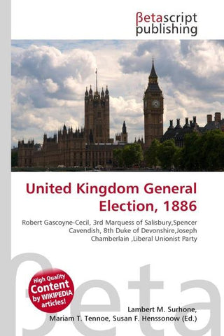 United Kingdom General Election, 1886