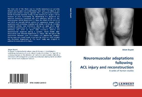 Neuromuscular adaptations following  ACL injury and reconstruction