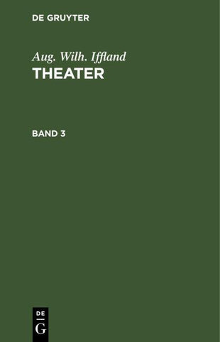 Theater. Band 3