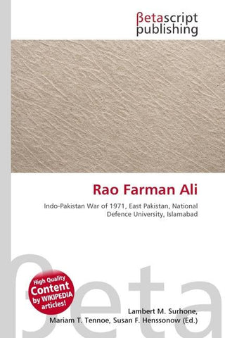 Rao Farman Ali