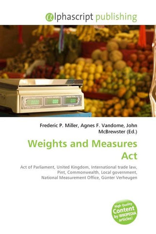 Weights and Measures Act