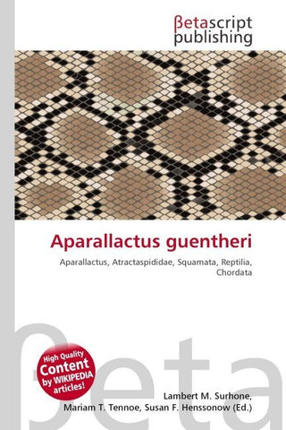 Aparallactus guentheri