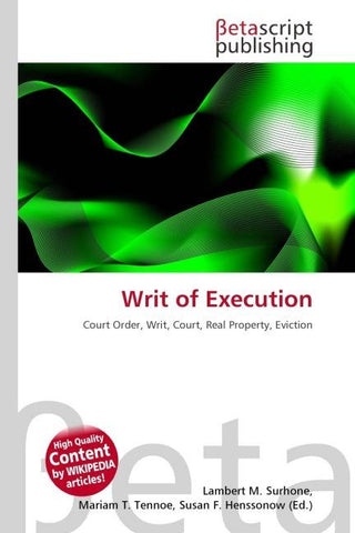 Writ of Execution
