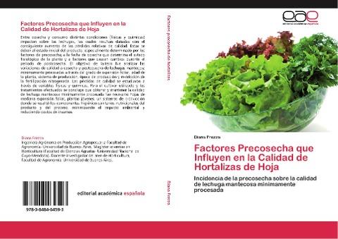 Factores Precosecha que Influyen en la Calidad de Hortalizas de Hoja