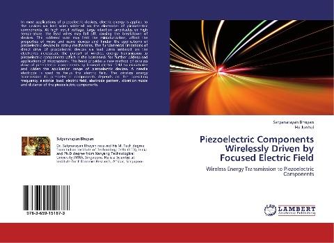 Piezoelectric Components Wirelessly Driven by Focused Electric Field