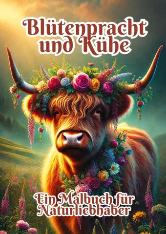 Blütenpracht und Kühe