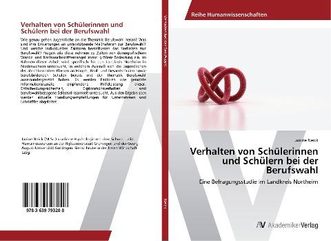 Verhalten von Schülerinnen und Schülern bei der Berufswahl