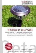 Timeline of Solar Cells