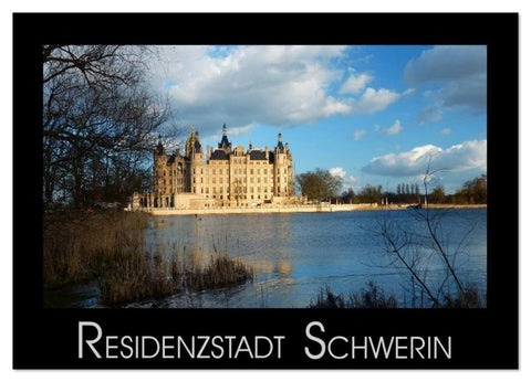 Residenzstadt Schwerin (Wandkalender 2026 DIN A2 quer), CALVENDO Monatskalender