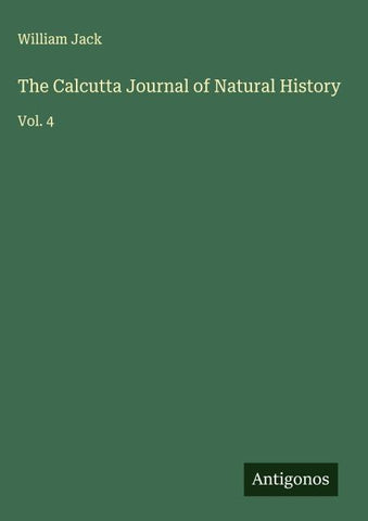 The Calcutta Journal of Natural History