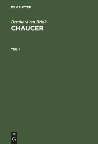 Chaucer. Teil 1