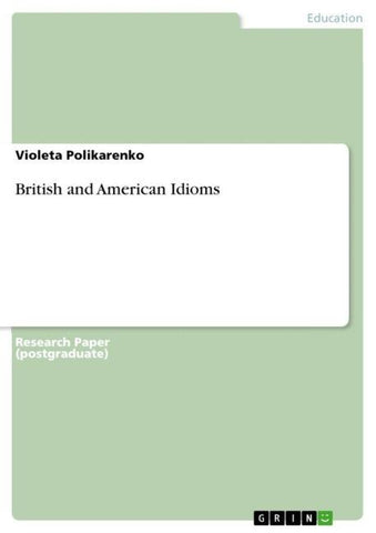 British and American Idioms