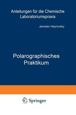 Polarographisches Praktikum