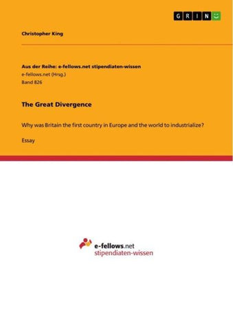 The Great Divergence