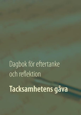 Tacksamhetens gåva