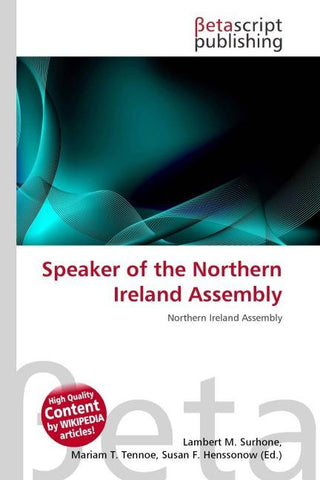 Speaker of the Northern Ireland Assembly