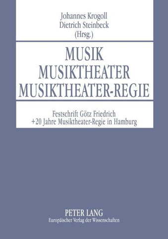 Musik - Musiktheater - Musiktheater-Regie
