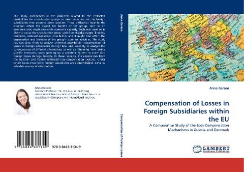 Compensation of Losses in Foreign Subsidiaries within the EU