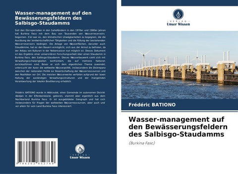 Wasser-management auf den Bewässerungsfeldern des Salbisgo-Staudamms