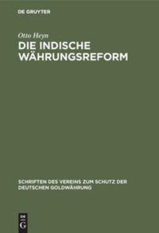 Die indische Währungsreform