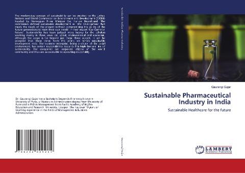 Sustainable Pharmaceutical Industry in India